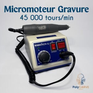 micromoteur de gravure 45 000 tours/min
