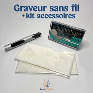 graveur sans fil usb c – kit complet de gravure débutant